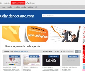 ESTUDIAR.DERIOCUARTO.COM en Rio Cuarto
